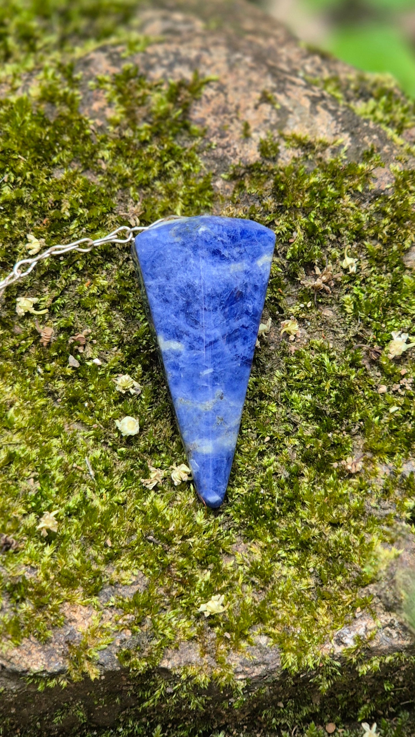 Pêndulo de Sodalita Azul