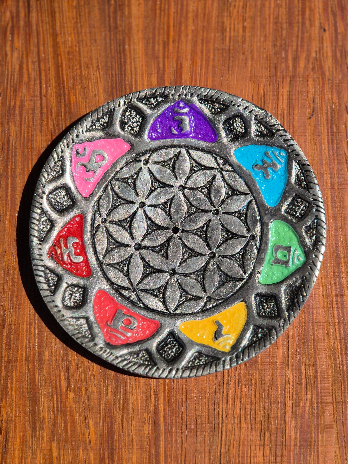 Incensário Flor da Vida