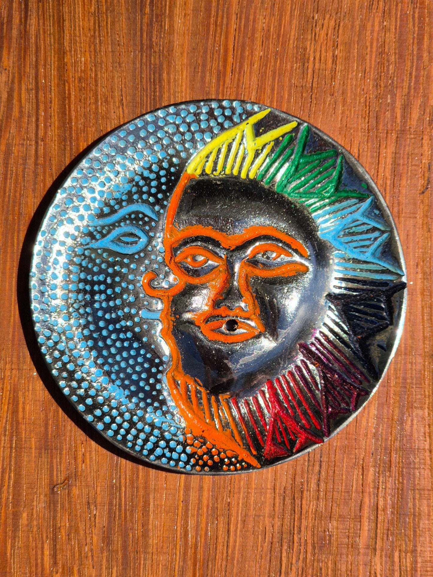 Incensário Sol e Lua