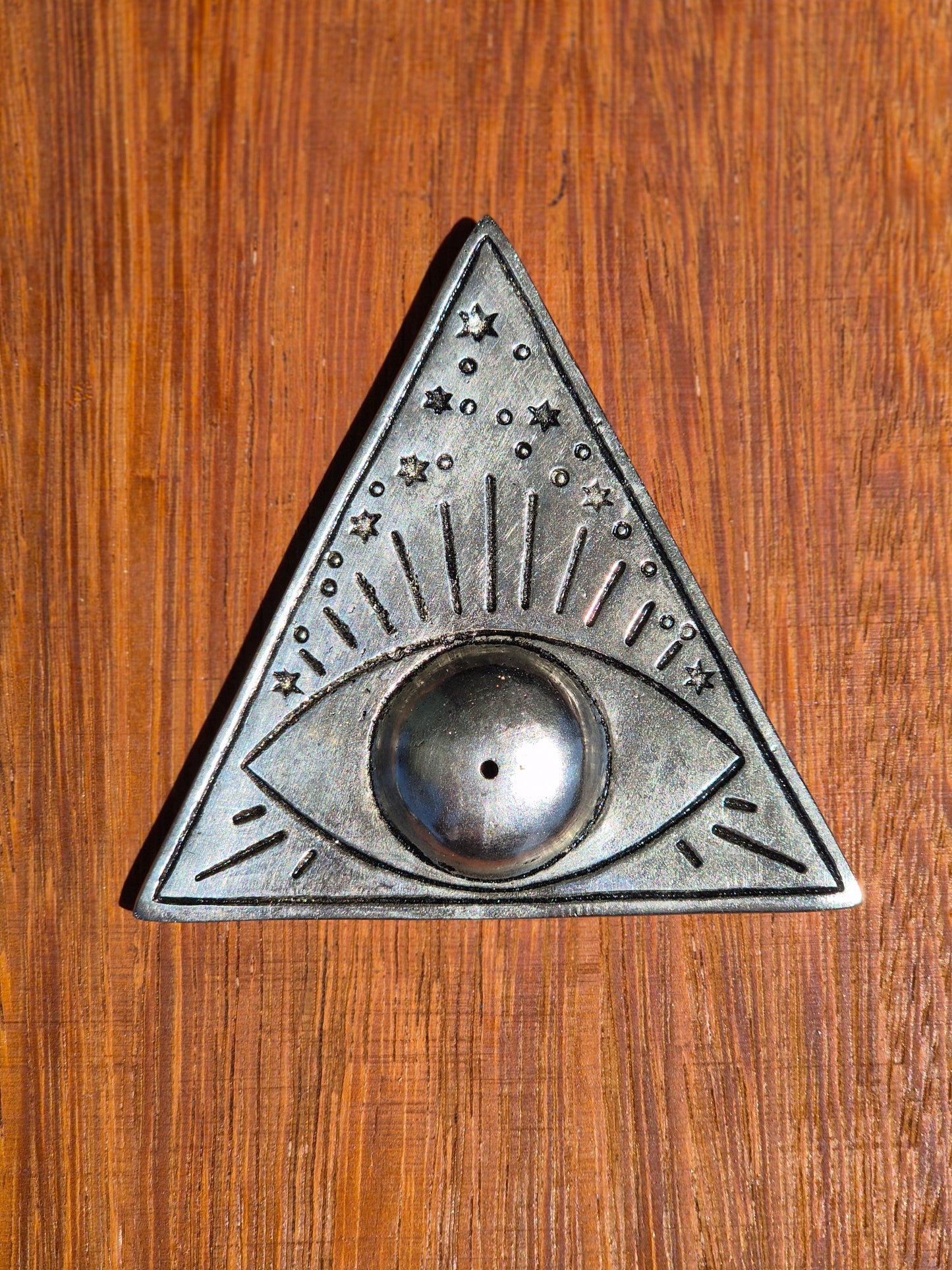 Incensário Triangular Olho Místico