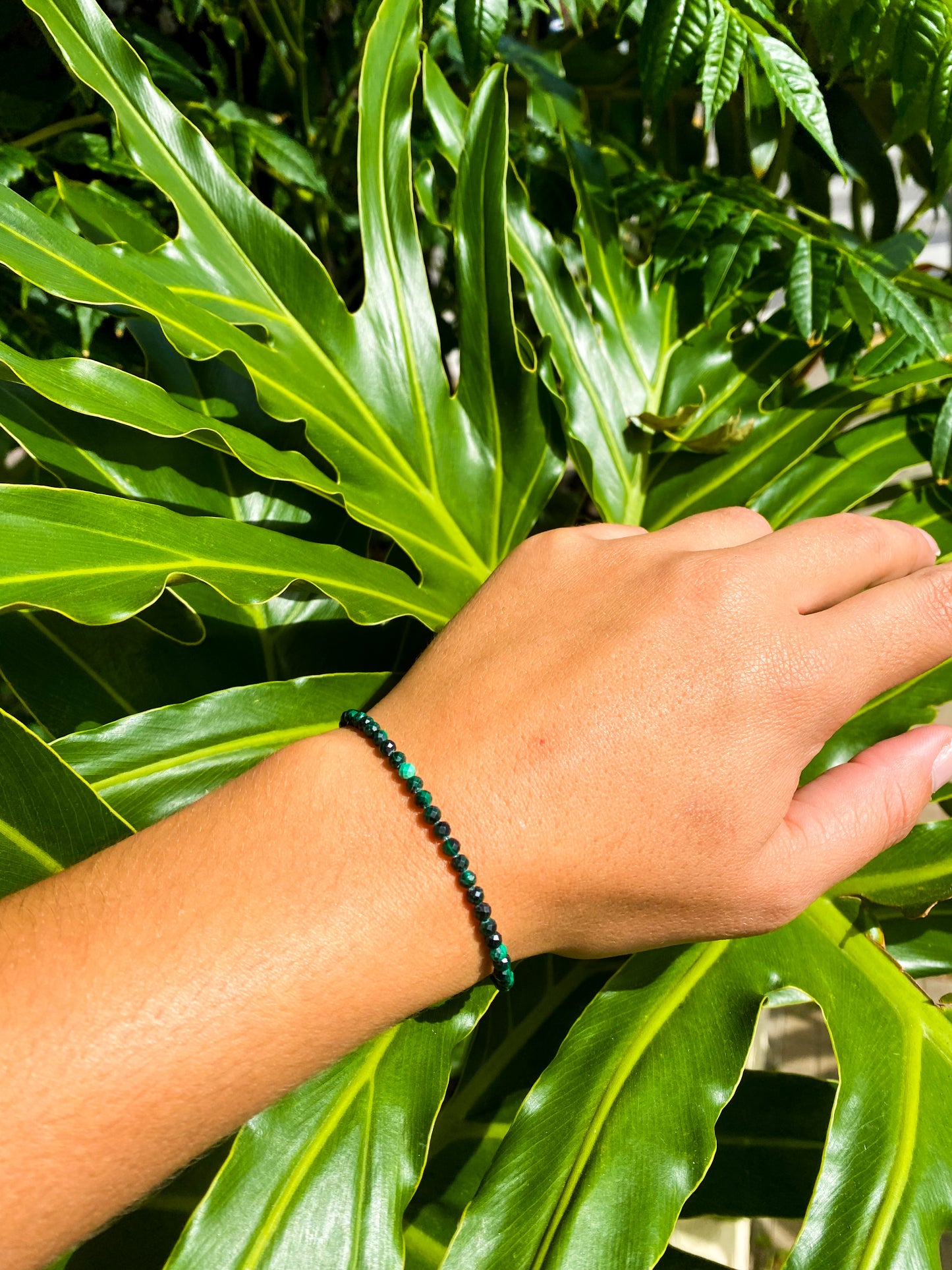 Pulseira de Esmeralda Natural Facetada