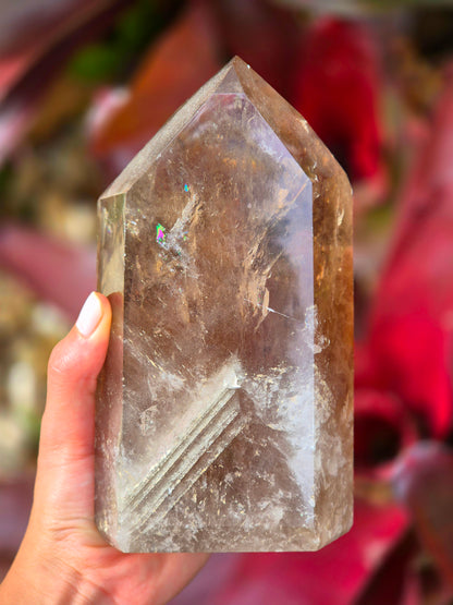 Ponta de Quartzo Fumê