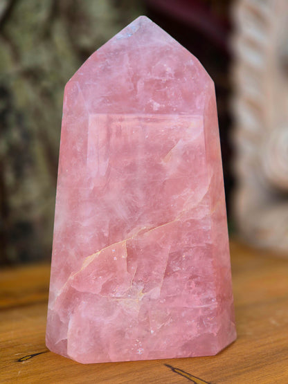 Ponta de Quartzo Rosa