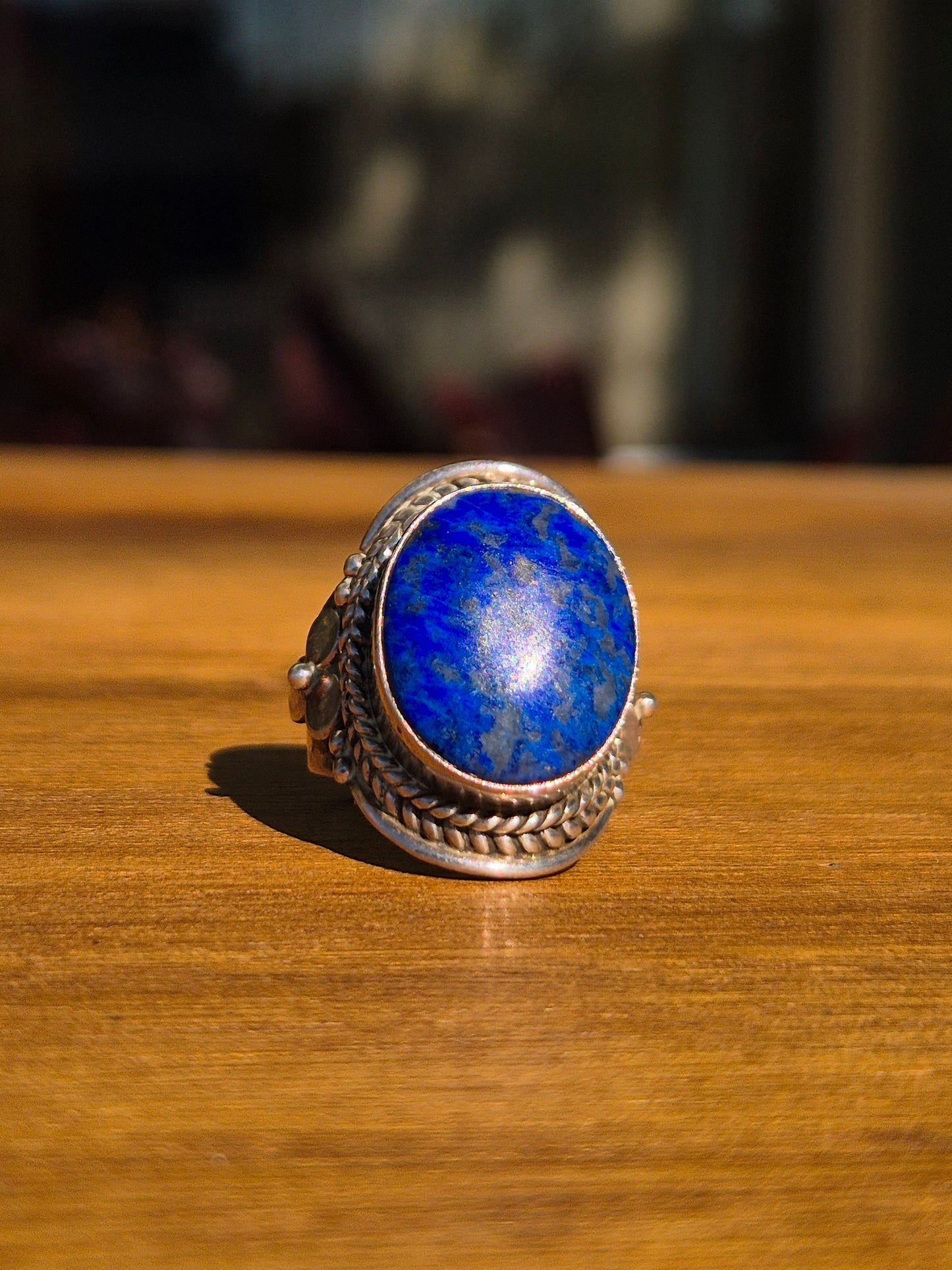 Anel Lápis Lazuli