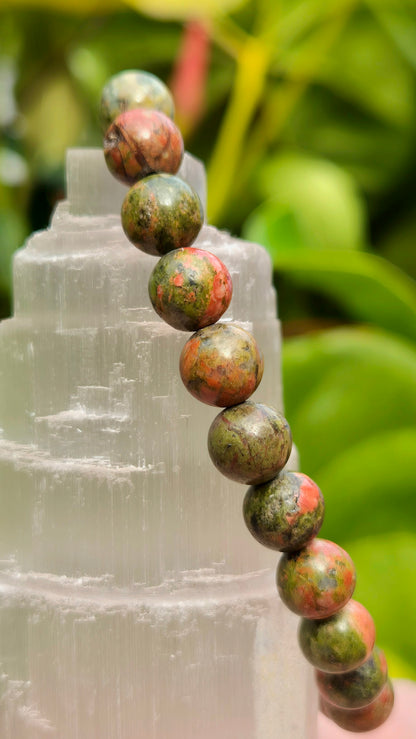 Pulseira de Unakita Natural