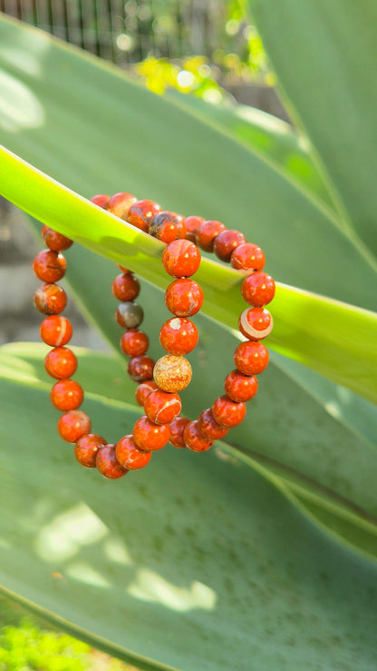 Pulseira de Jaspe Vermelho