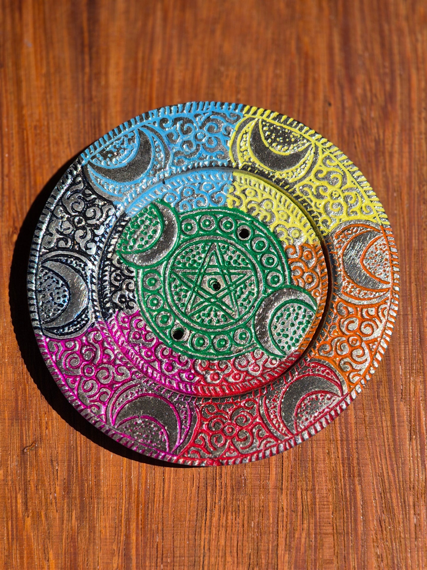 Incensário Estrelas e Lua