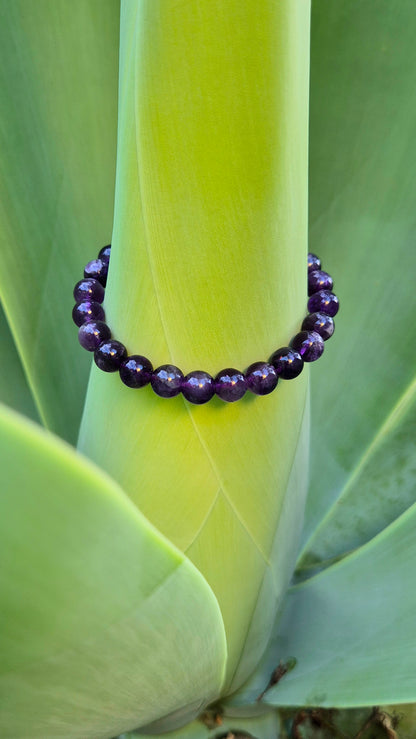 Pulseira de Ametista Natural