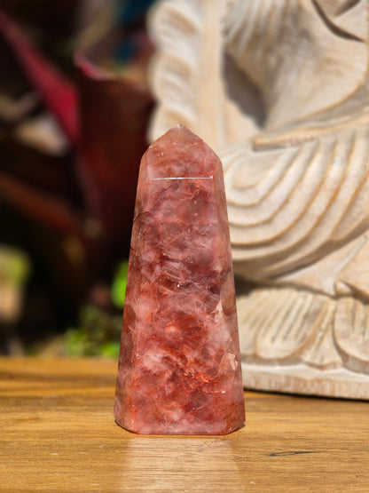 Ponta Quartzo Morango