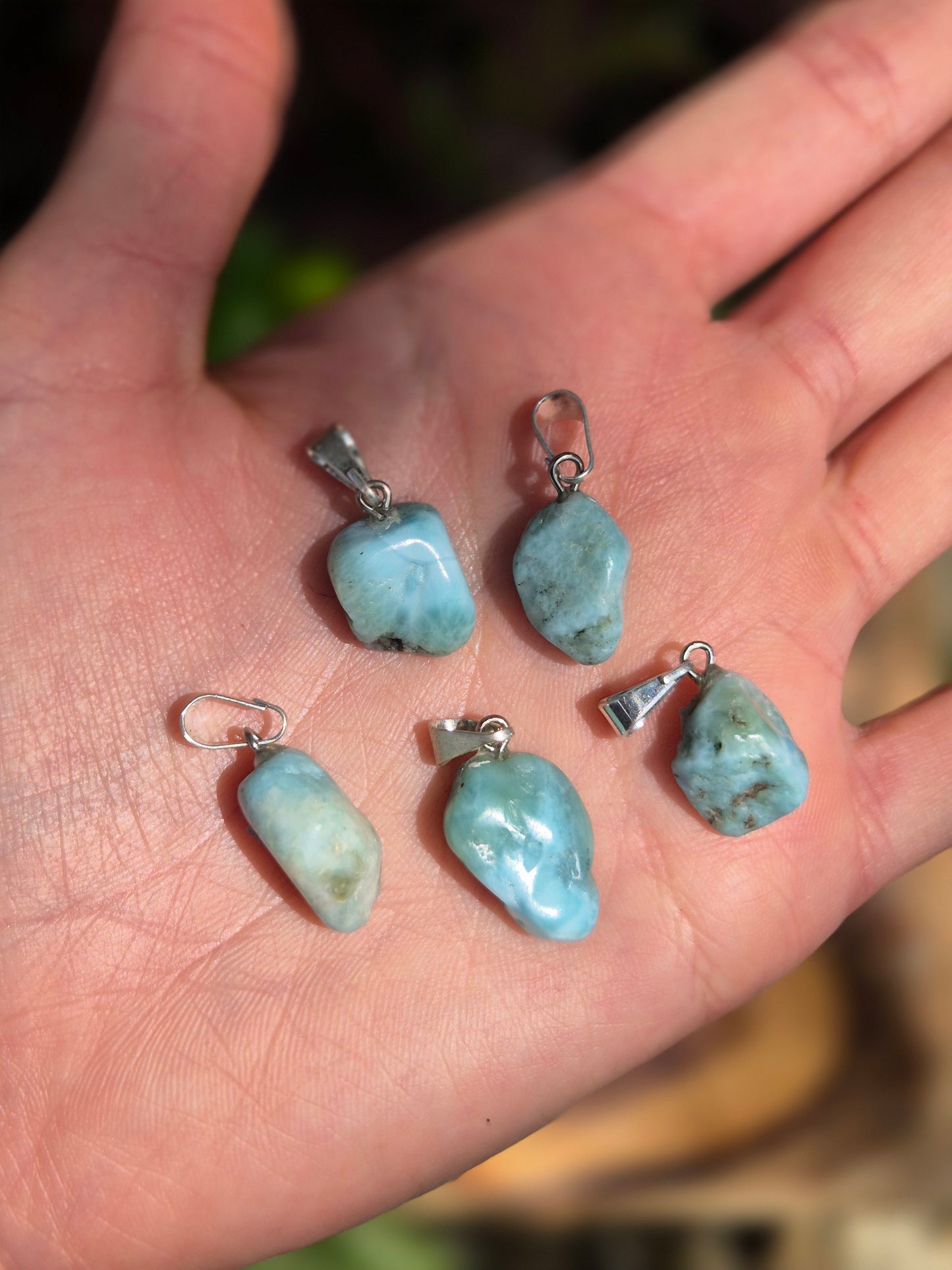 Pingente de Amazonita natural