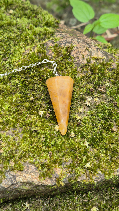 Pêndulo de Quartzo Hematoide