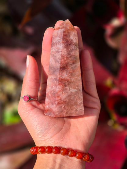 Ponta Quartzo Morango