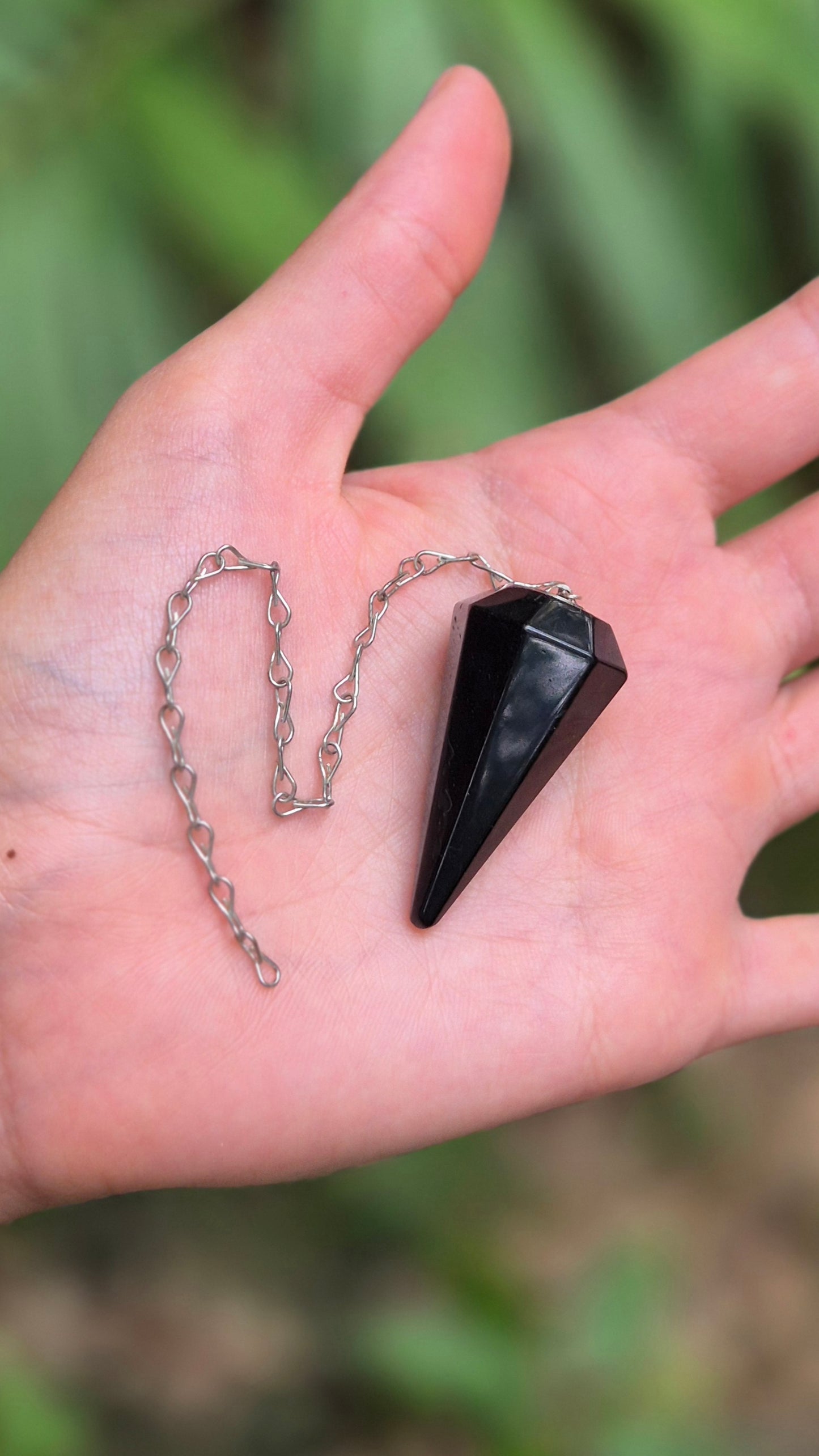 Pêndulo de Ônix Natural