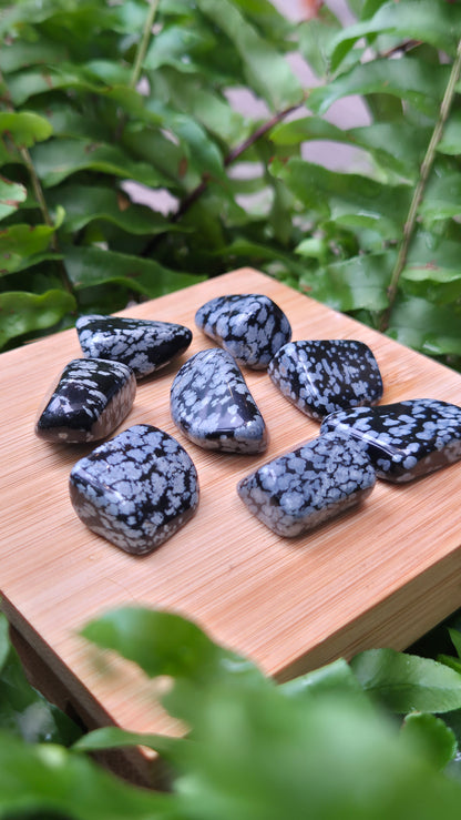Obsidiana Floco de Neve
