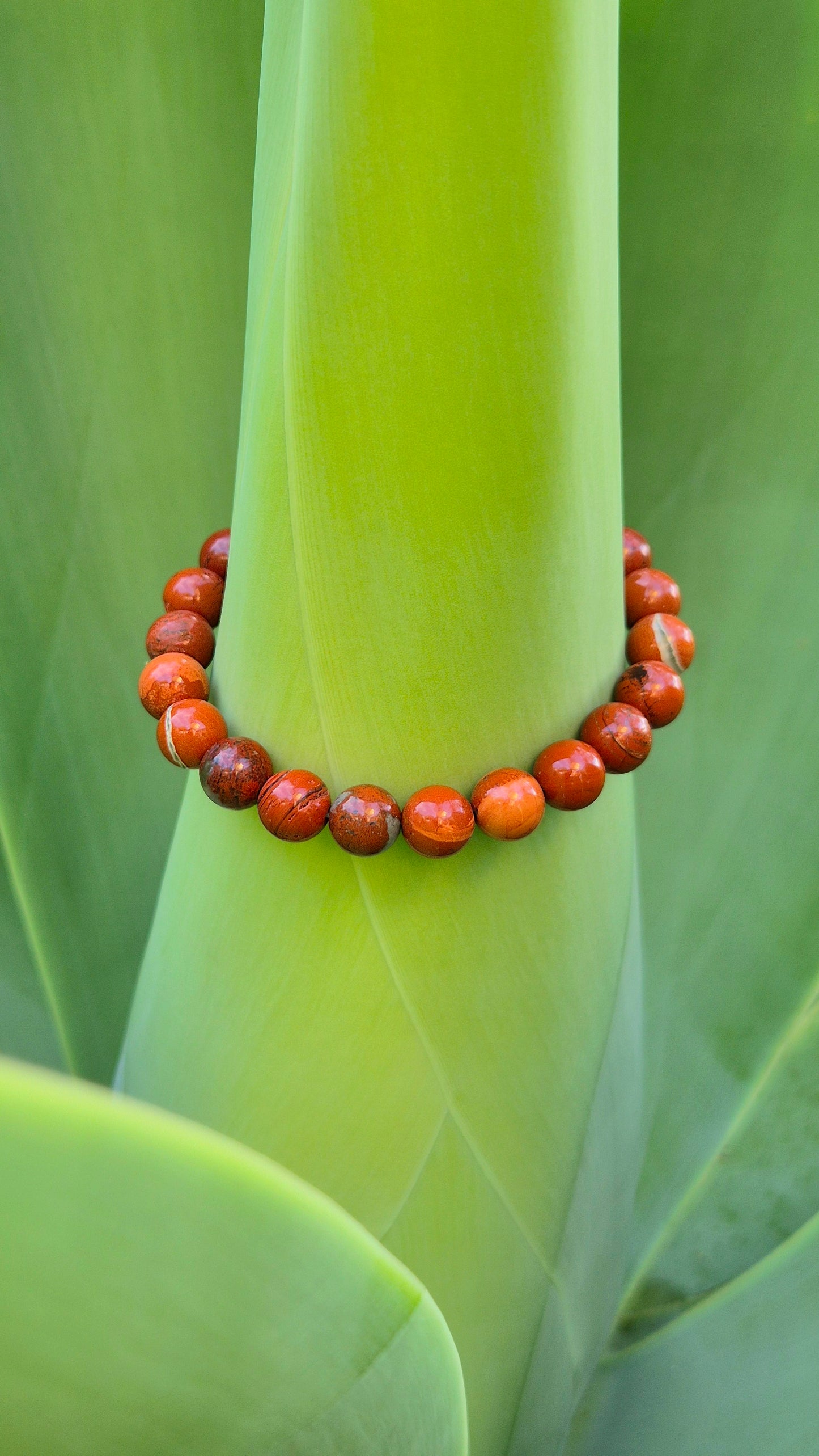 Pulseira de Jaspe Vermelho