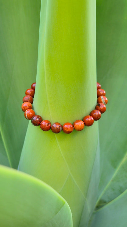 Pulseira de Jaspe Vermelho