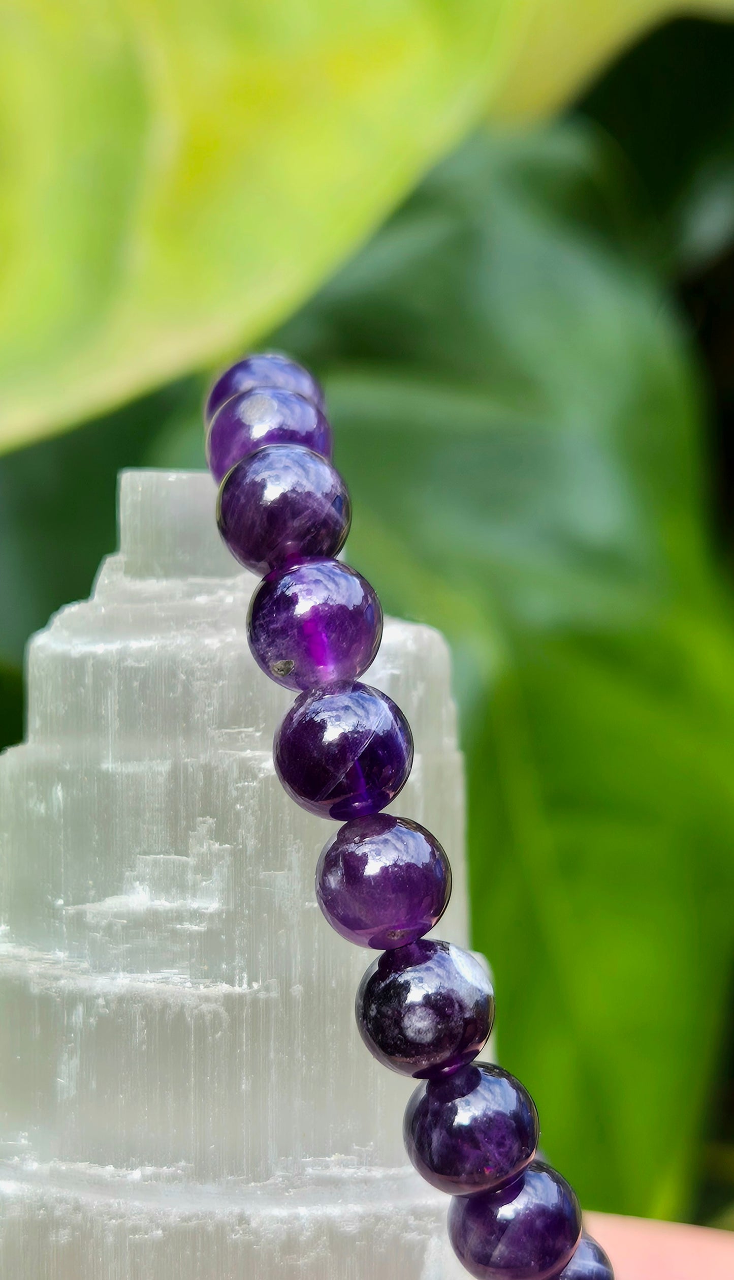 Pulseira de Ametista Natural