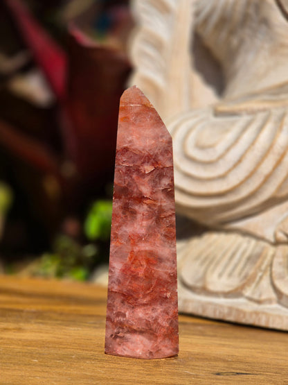 Ponta Quartzo Morango