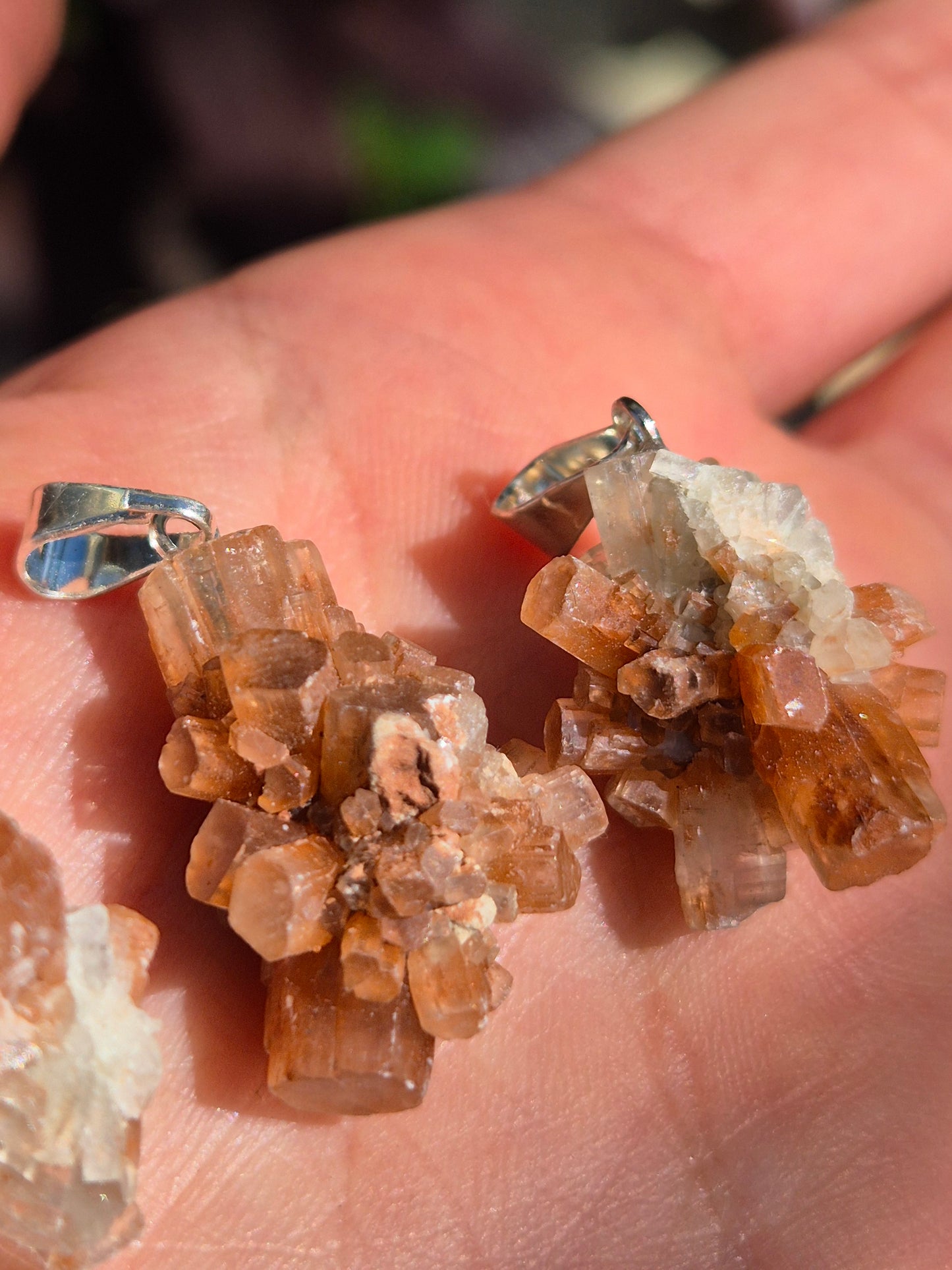 Pingente de Aragonita